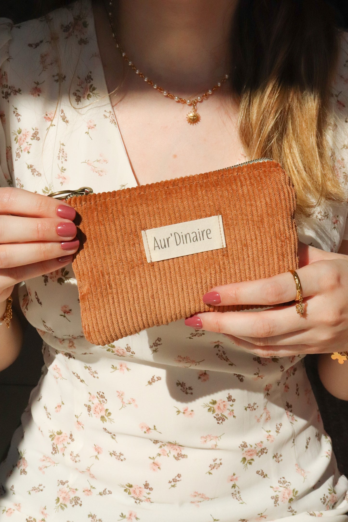 Petite Pochette Aur'Dinaire / Marron