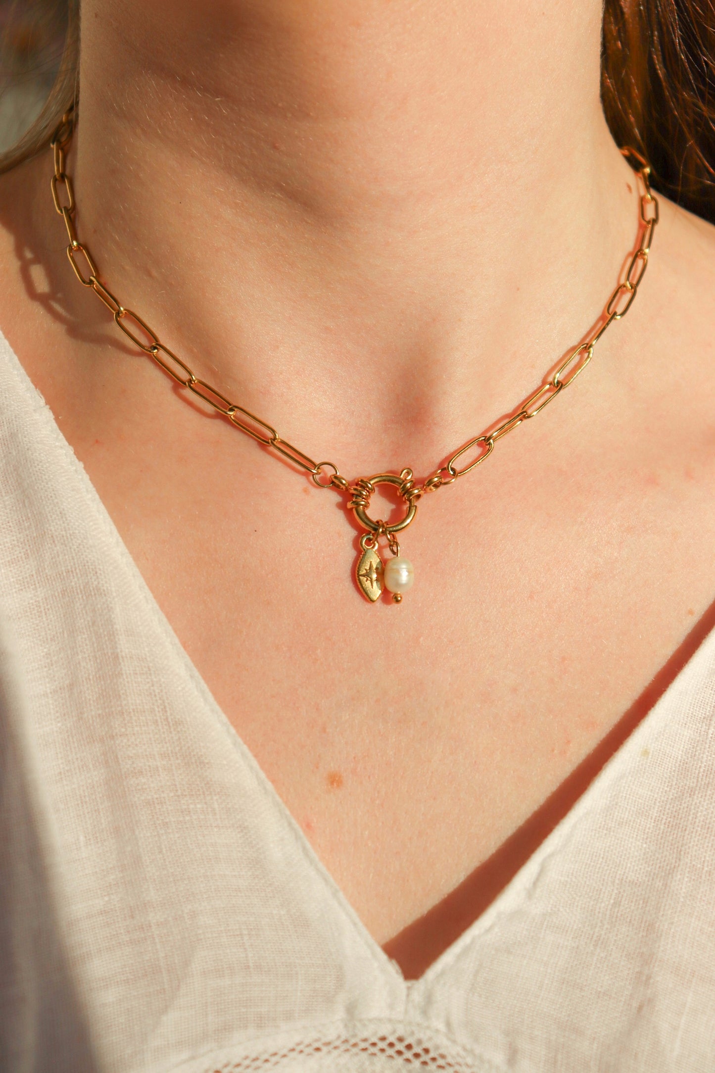 Collier breloques Irina