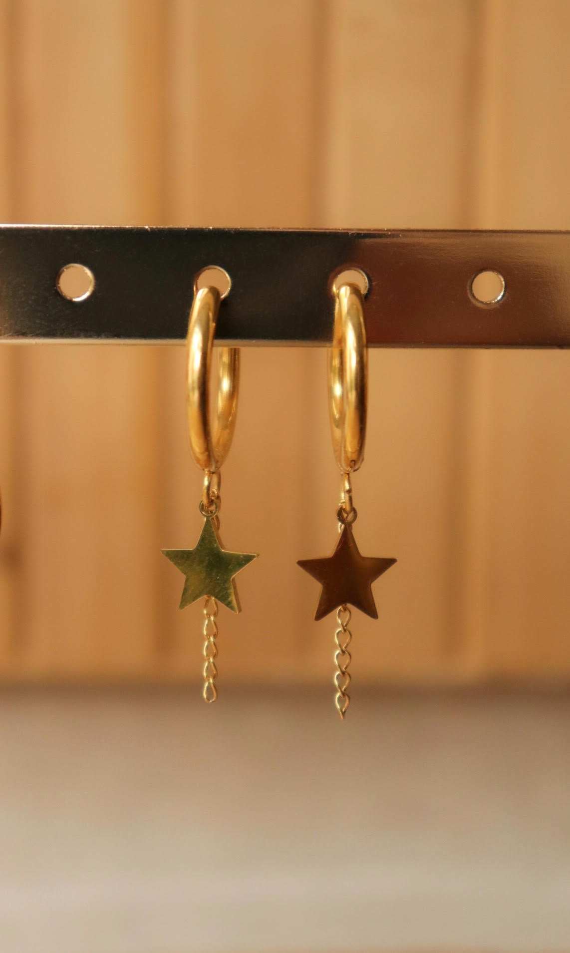 Boucles d'oreilles Etoiles Minies