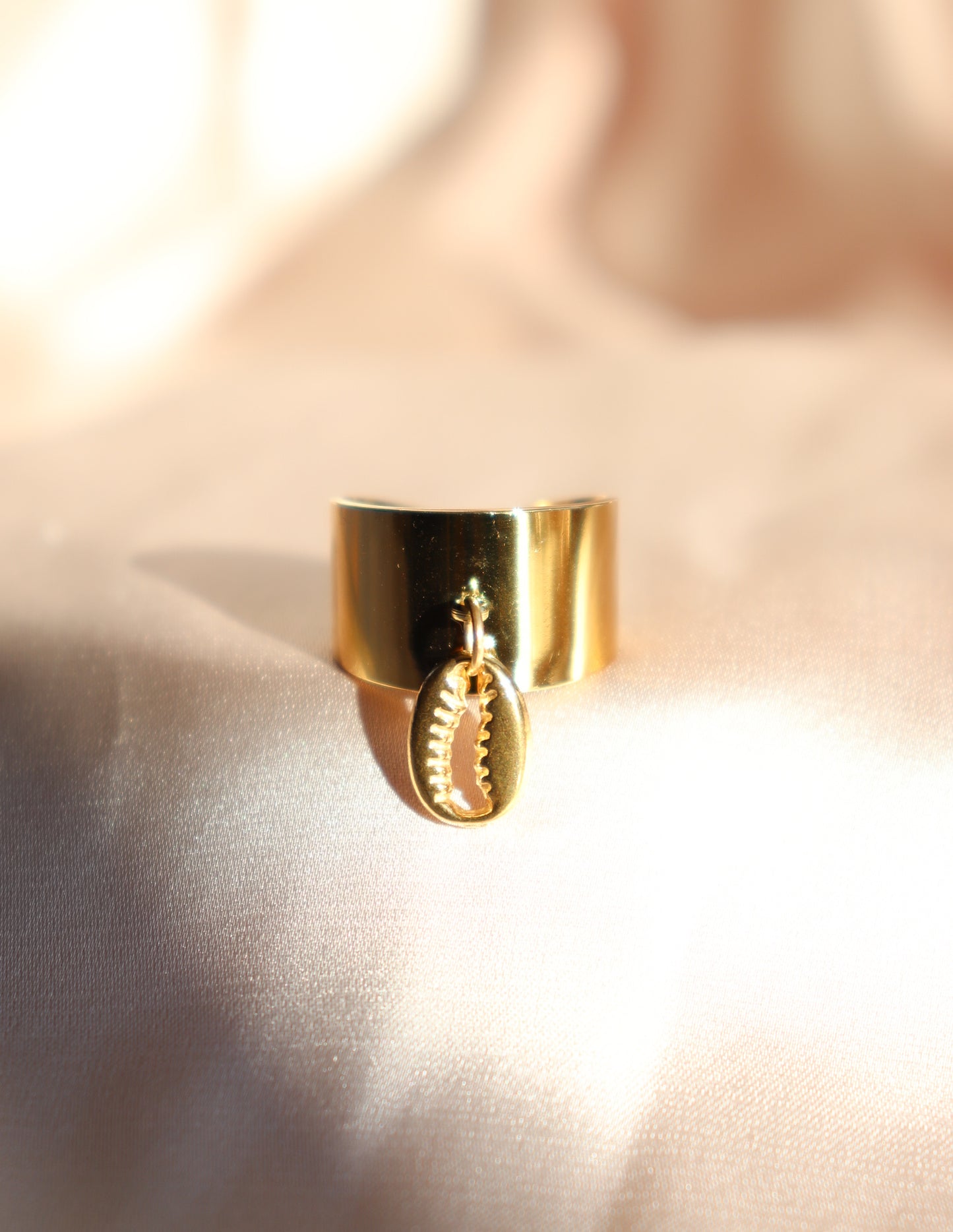 Bague coquillage