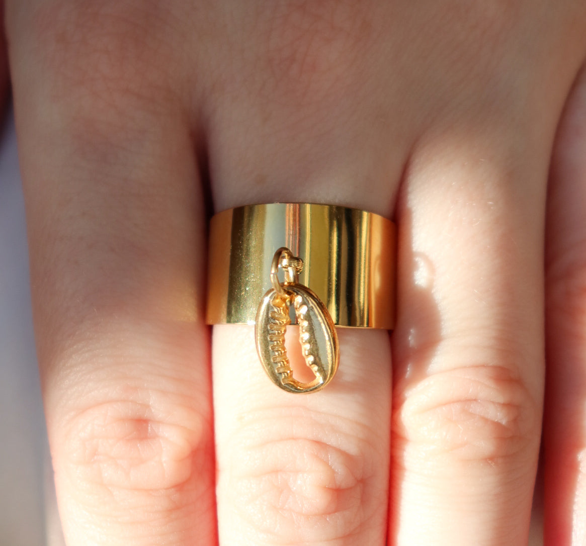 Bague coquillage