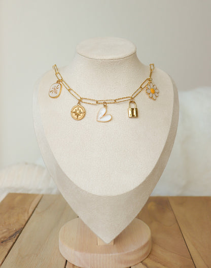 Collier breloques Maëva