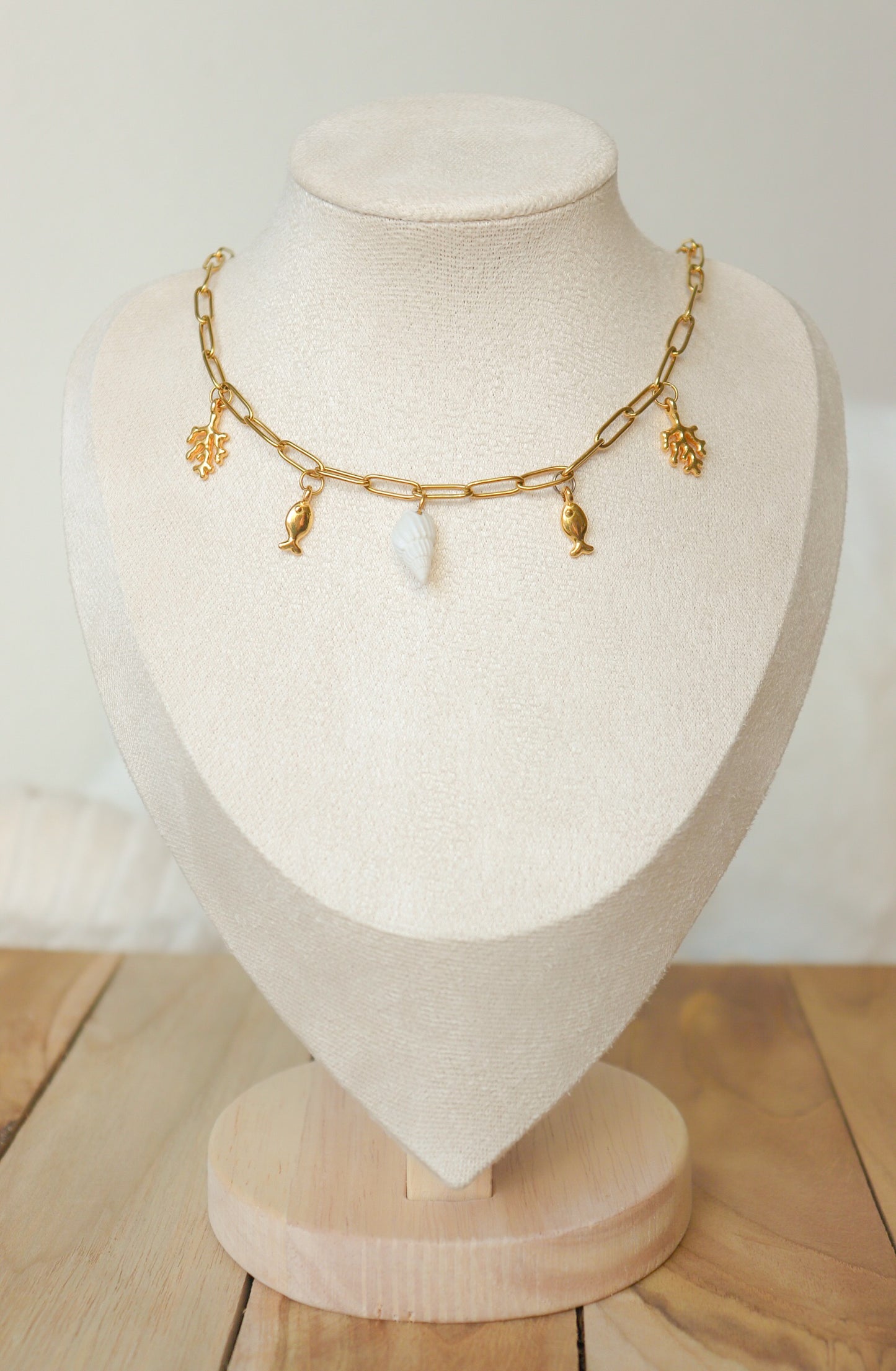 Collier breloques Ariel