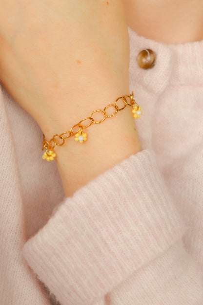 Bracelet Fleur de Perle à personnaliser