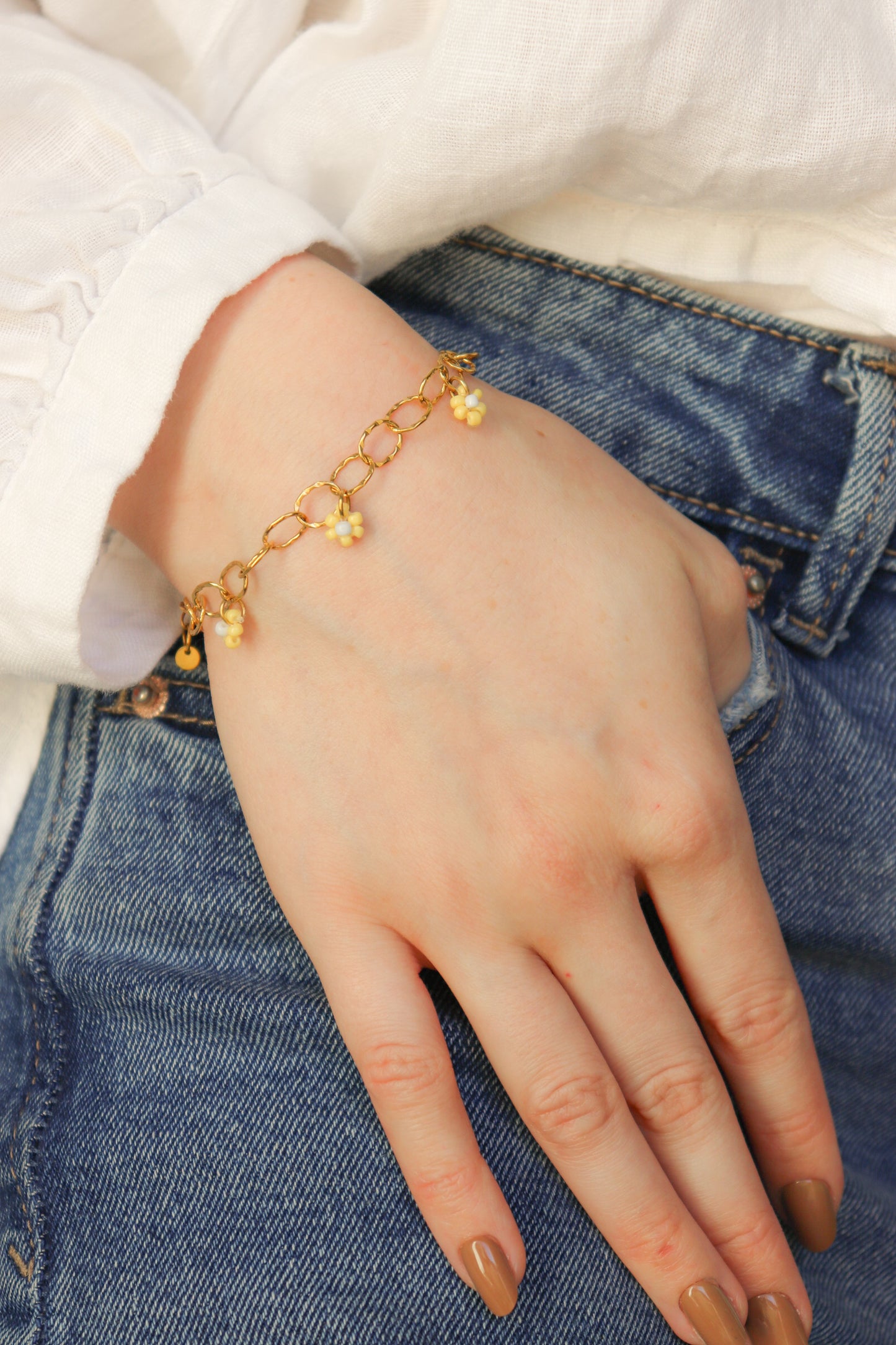 Bracelet Fleur de Perle à personnaliser
