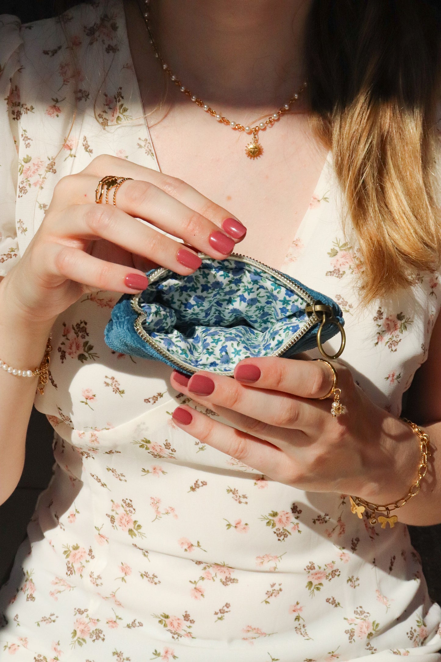 Petite Pochette Aur'Dinaire / Bleu