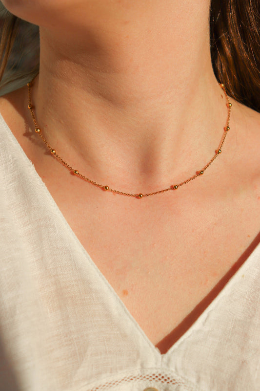 Collier vanille