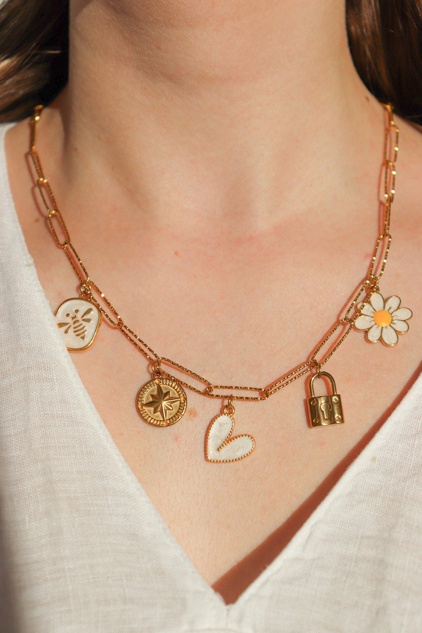 Collier breloques Maëva