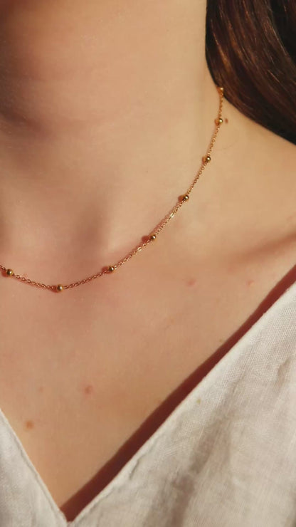 Collier vanille