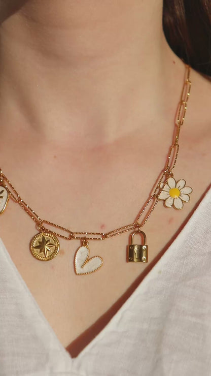 Collier breloques Maëva