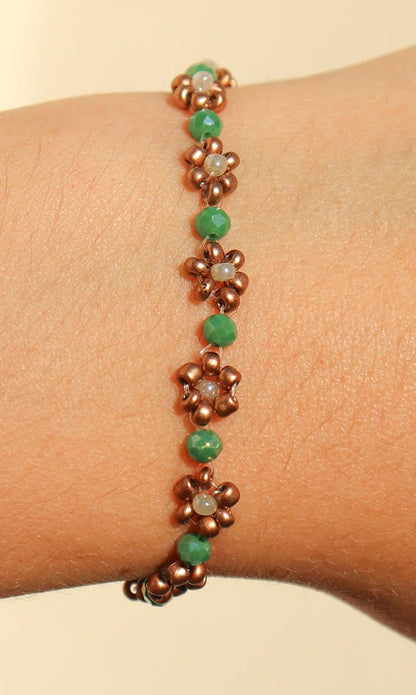 Bracelet Ludivine / rose gold