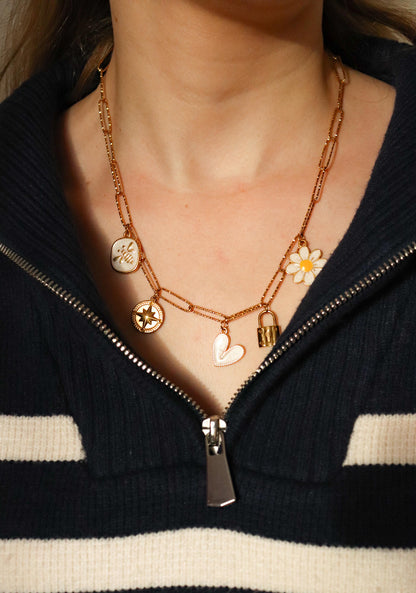 Collier breloques Maëva
