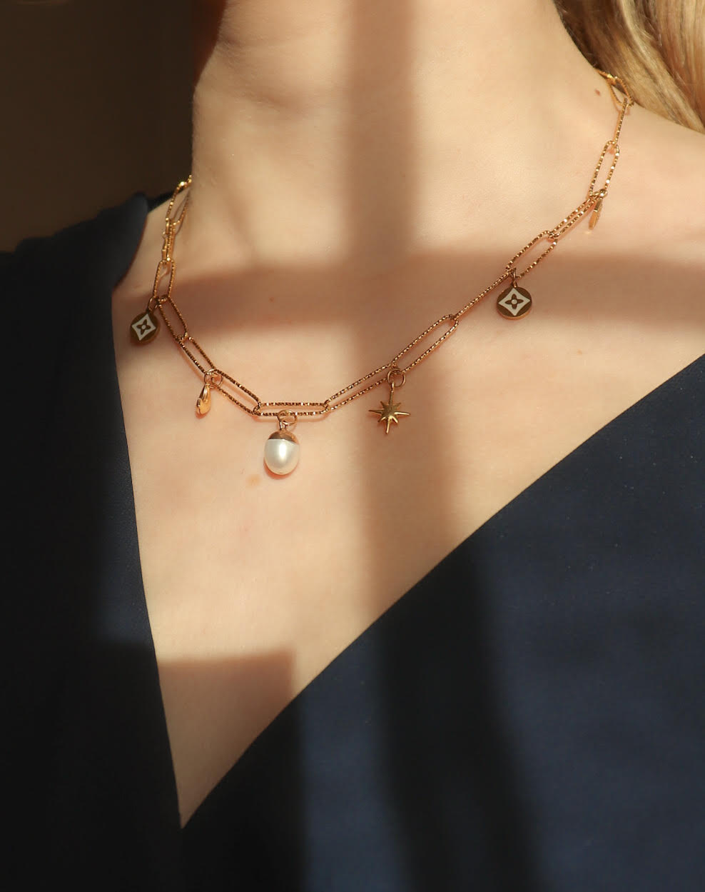 Collier breloques Selena