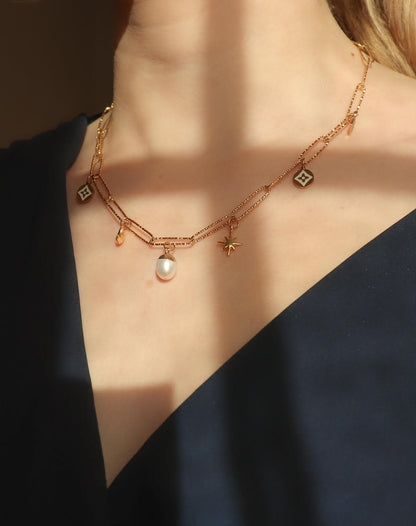 Collier breloques Selena