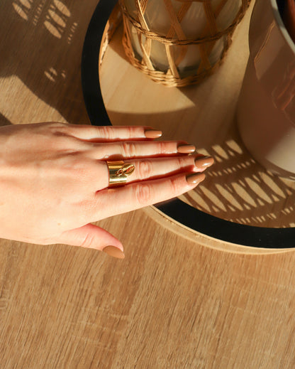 Bague coquillage
